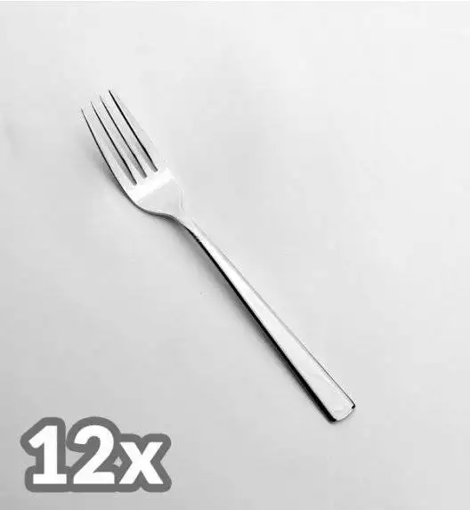 AMEFA PALMON Sztućce UE 12x Widelec obiadowy LUZ stal 18/10
