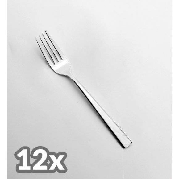 AMEFA PALMON Sztućce UE 12x Widelec obiadowy LUZ stal 18/10