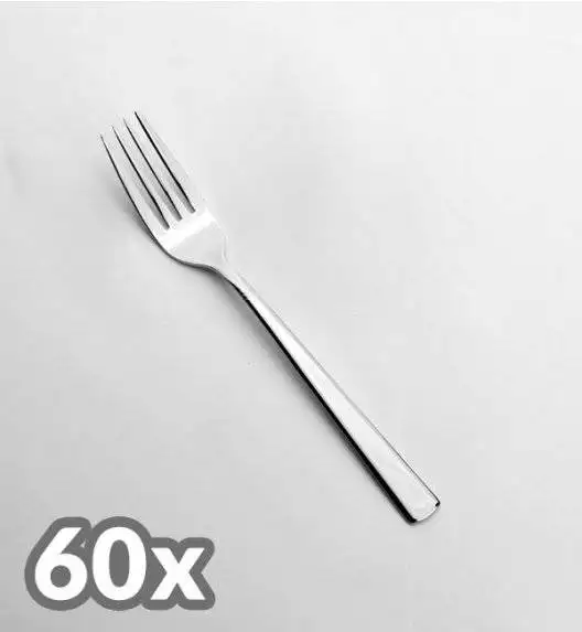 AMEFA PALMON Sztućce UE 60x Widelec obiadowy LUZ stal 18/10