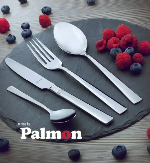 AMEFA Sztućce UE / PALMON 60x Łyżka stołowa stal 18/10 