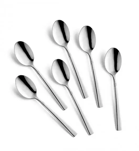 AMEFA PALMON Sztućce UE 6x Łyżeczka do herbaty LUZ stal 18/10
