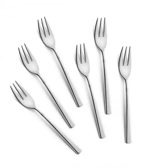 AMEFA PALMON Sztućce UE 6x Widelczyk do ciasta LUZ stal 18/10