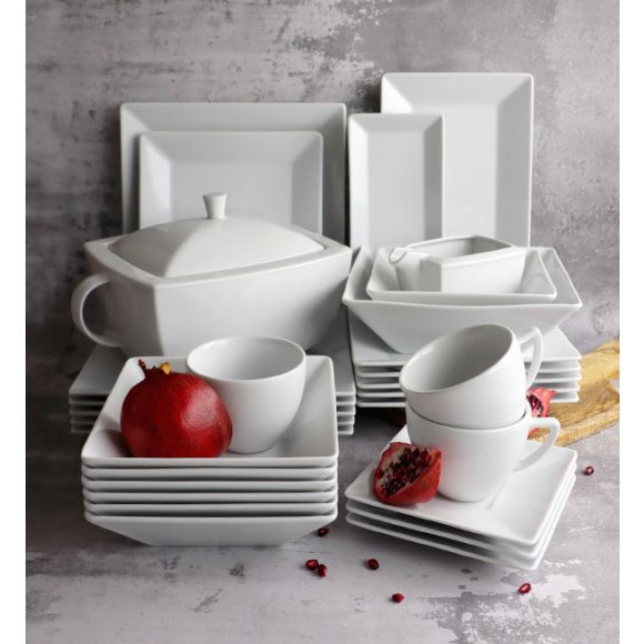 LUBIANA CLASSIC Serwis obiadowo-kawowy 24 os / 132 el 