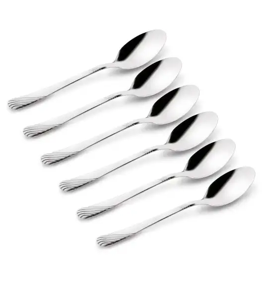 TADAR ERIE Zestaw 6x Łyżka obiadowa / stal nierdzewna 