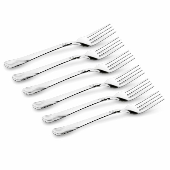 TADAR ERIE Zestaw 6x Widelec obiadowy / stal nierdzewna 