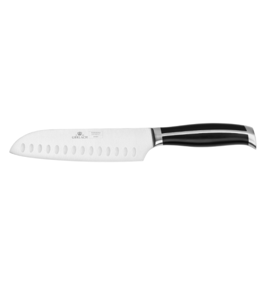 GERLACH LOFT Komplet 5 noży w bloku + ostrzałka 3w1 + komplet desek dębowych