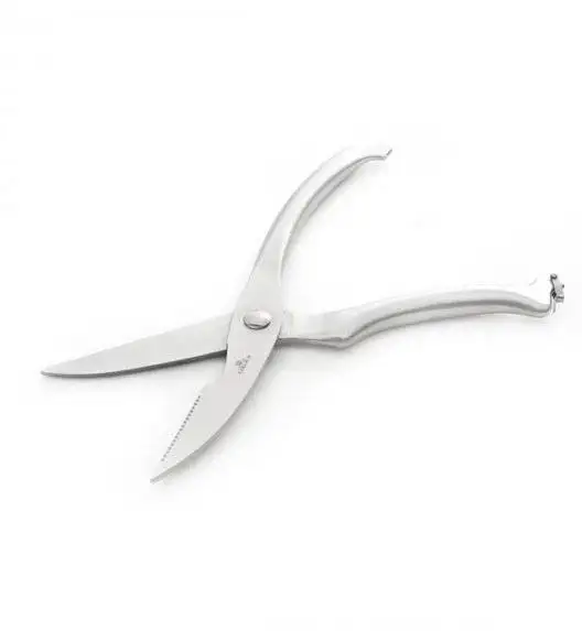 GERLACH SMART GRANIT Komplet 5 noży w bloku + Tasak do ziół z deską +deska Natur mała+ nożyce stalowe do drobiu 