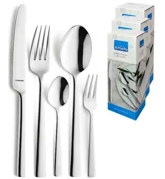AMEFA BLISS Sztućce UE 180 el w pudełku / 36 os / połysk / stal nierdzewna