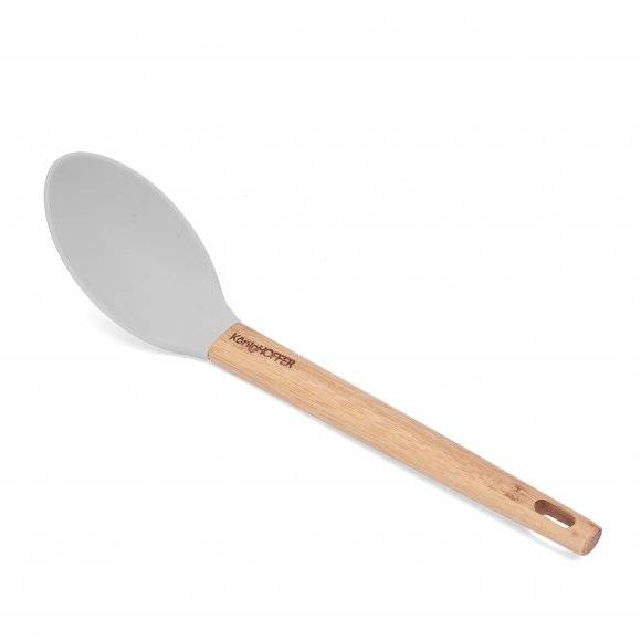 KONIGHOFFER GLER SILICO Łyżka silikonowa 32 x 7 x 4 cm z bambusową rączką