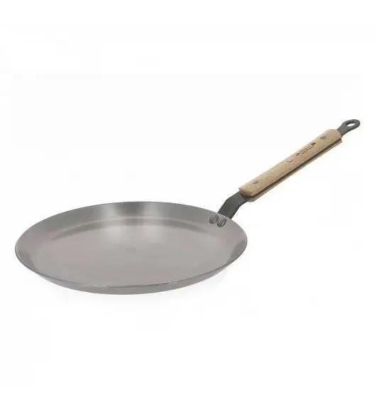 de Buyer MINERAL B BOIS Patelnia do naleśników 24 cm / stal wysokowęglowa