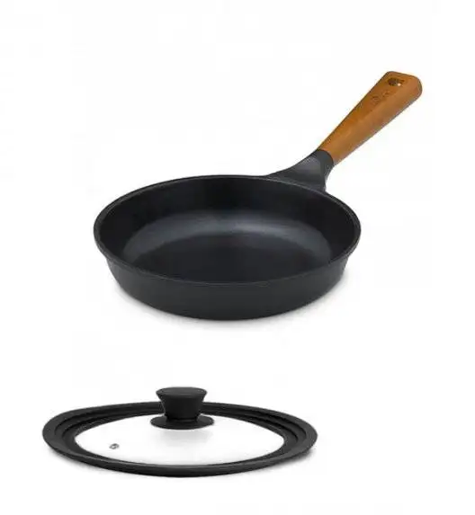 GERLACH NATUR EVO Patelnia 20 cm z powłoką ceramiczną + pokrywka / ILAG® Non-Stick 