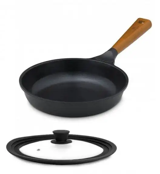 GERLACH NATUR EVO Patelnia 28 cm z powłoką ceramiczną + pokrywka / ILAG® Non-Stick 