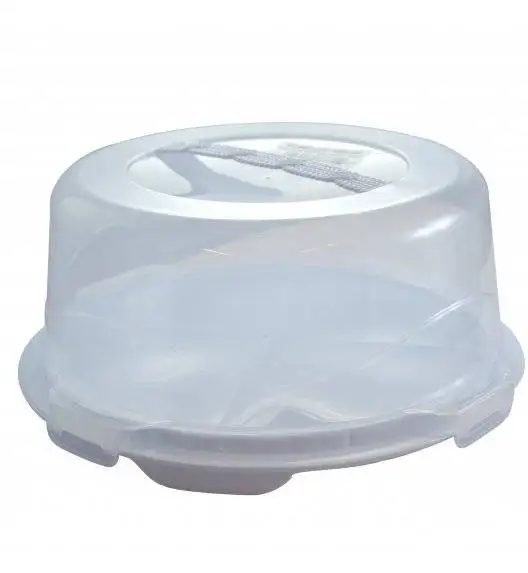 TADAR Okrągły pojemnik na ciasto z pokrywą 35 x 16 cm / MIX KOLORÓW