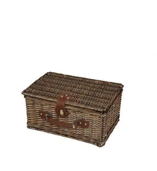 CILIO LENNO Kosz piknikowy dla 4 osób z wyposażeniem / wiklina