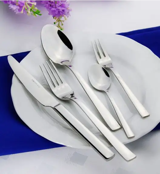 AMBITION PRATO Sztućce Komplet 36 el luzem / 6 osób / połysk