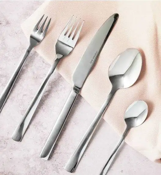 AMBITION PRATO Sztućce Komplet 36 el luzem / 6 osób / połysk