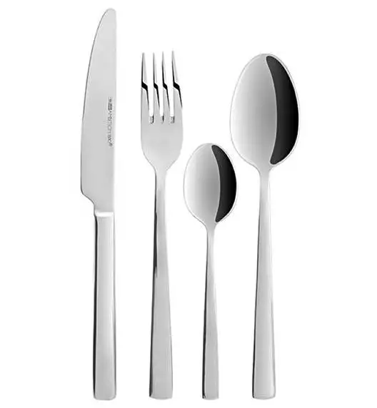 AMBITION PRATO Sztućce Komplet 48 el luzem / 12 osób / połysk