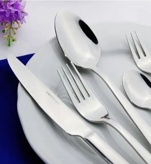AMBITION PRATO Sztućce Komplet 108 el luzem / 18 osób / połysk