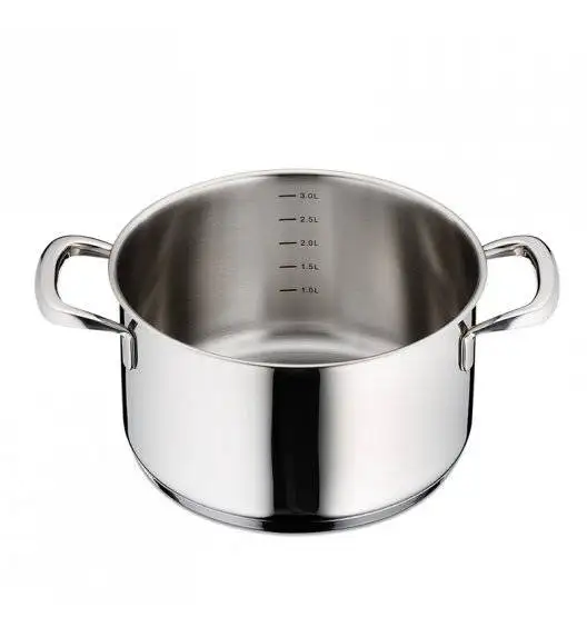 KELA FLAVORIA Stalowy garnek 3,2 l z pokrywką ⌀ 20 cm / indukcja