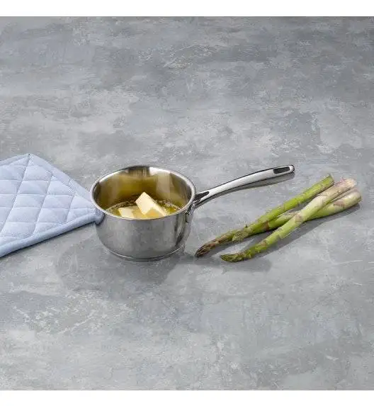 KELA FLAVORIA Stalowy rondel 600 ml / indukcja