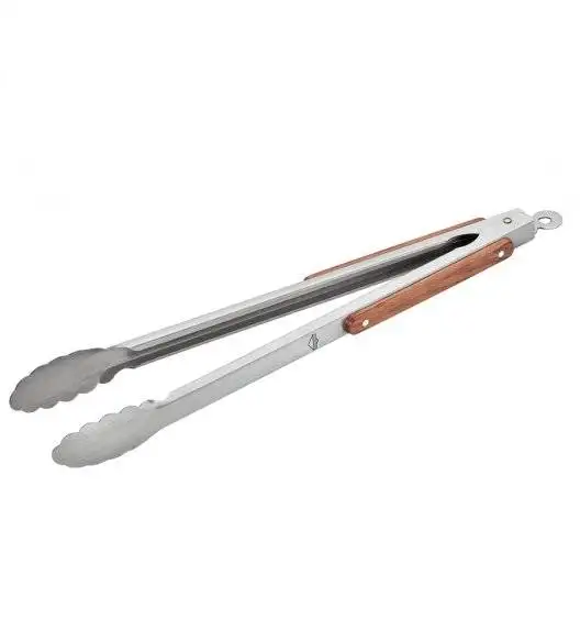KUCHENPROFI Szczypce do grilla 45 cm / stalowe + palisander