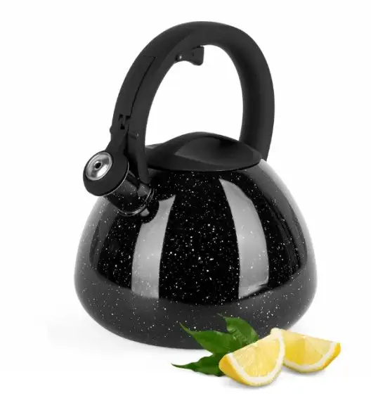 KonigHOFFER MILES Czajnik ze stali nierdzewnej 2,7 L czarny / indukcja