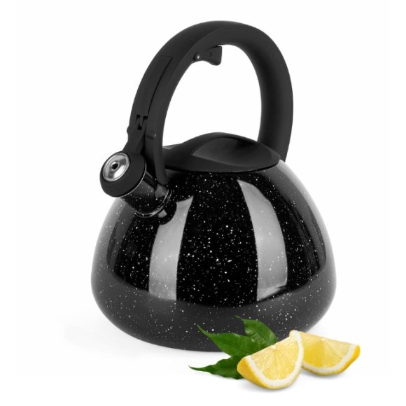 KonigHOFFER MILES Czajnik ze stali nierdzewnej 2,7 L czarny / indukcja