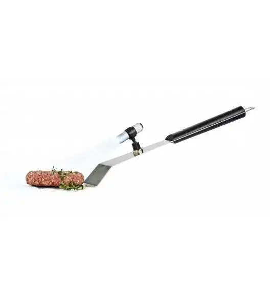 SAGAFORM BBQ Łopatka z latarką 46 cm / stal nierdzewna + tworzywo