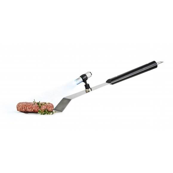 SAGAFORM BBQ Łopatka z latarką 46 cm / stal nierdzewna + tworzywo