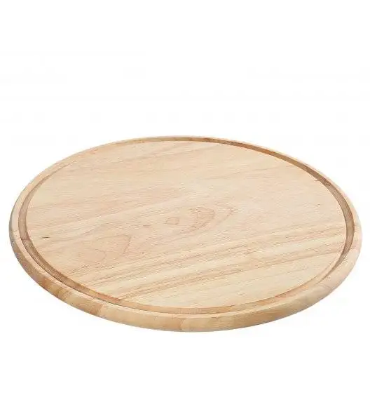 ZASSENHAUS Deska do krojenia z drewna kauczukowego ⌀ 33 cm