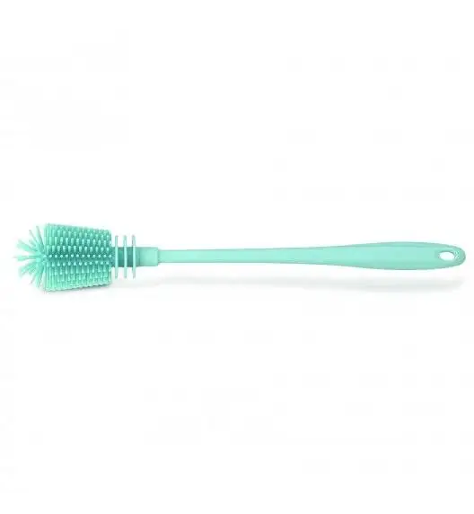 KELA SUSA Silikonowa szczoteczka do mycia karafek, butelek / miętowa, 31 cm
