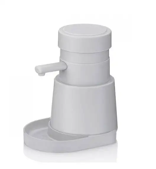 KELA AURIE Dozownik na płyn do dezynfekcji rąk 0,3 l / jasnoszary