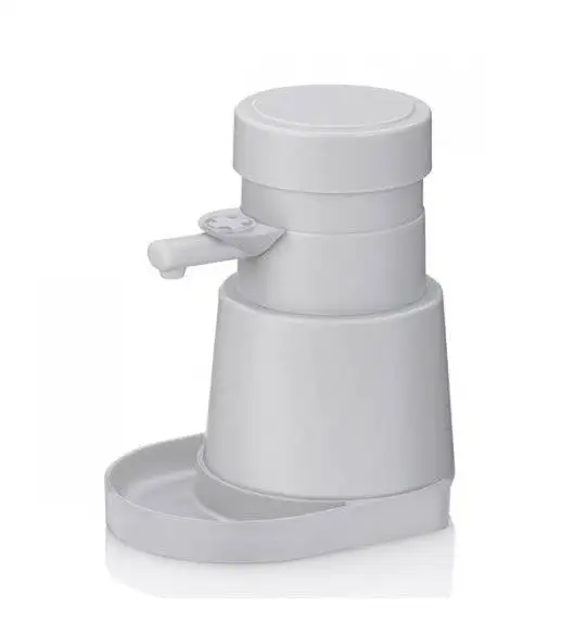 KELA AURIE Dozownik na płyn do dezynfekcji rąk 0,3 l / jasnoszary