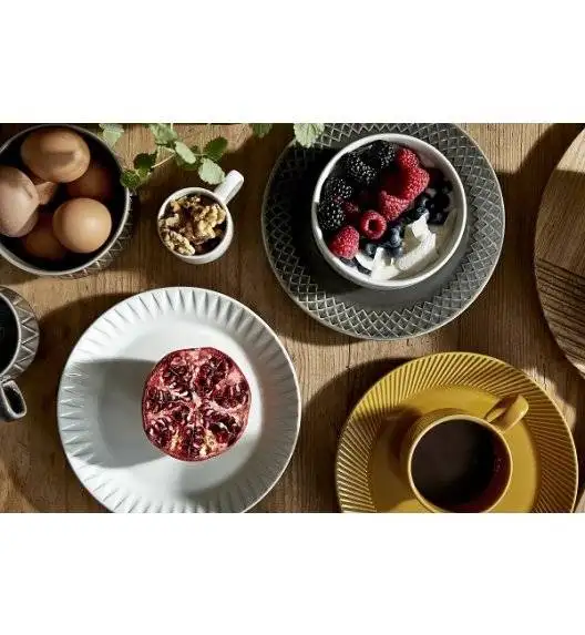 SAGAFORM COFFEE Talerz deserowy 20 cm biały / ceramika