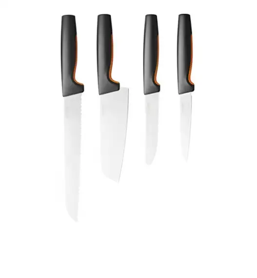 FISKARS FUNCTIONAL FORM Komplet 4 noży luzem / stal nierdzewna