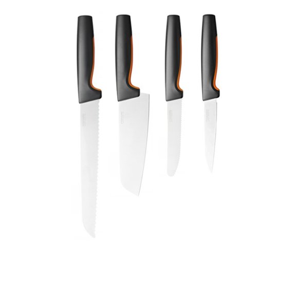 FISKARS FUNCTIONAL FORM Komplet 4 noży luzem / stal nierdzewna