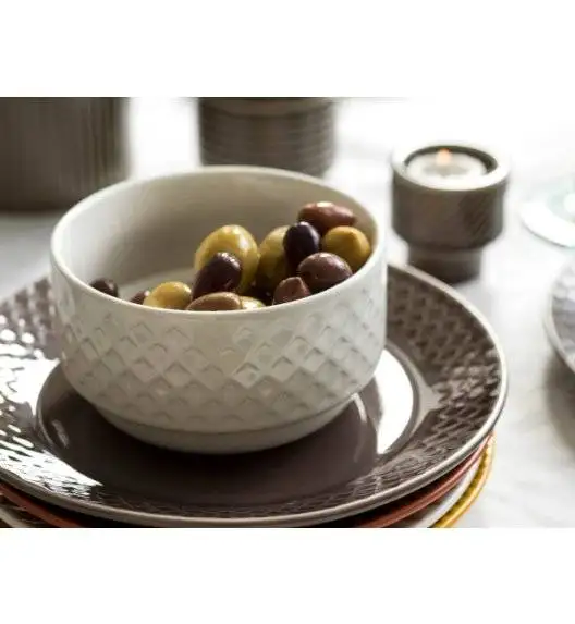 SAGAFORM COFFEE Talerz deserowy 20 cm czerwony / ceramika