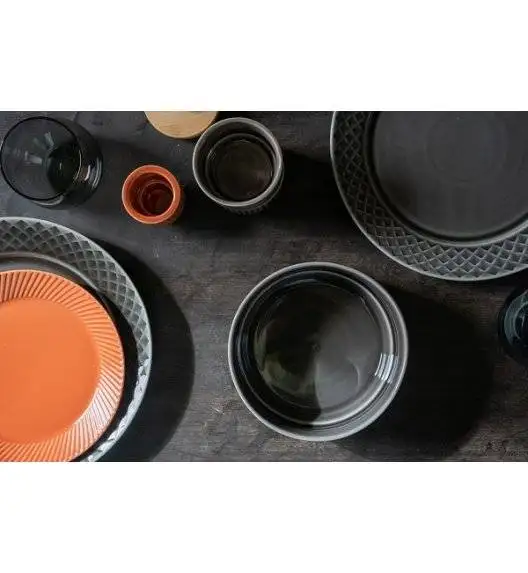 SAGAFORM COFFEE Talerz deserowy 20 cm czerwony / ceramika