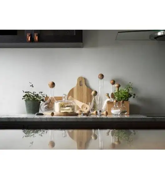 SAGAFORM NATURE Zestaw 2 łyżek do serwowania sałaty / drewno dębowe