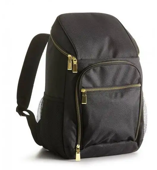 SAGAFORM OUTDOOR EATING Plecak termiczny City, czarno-złoty / 21 l