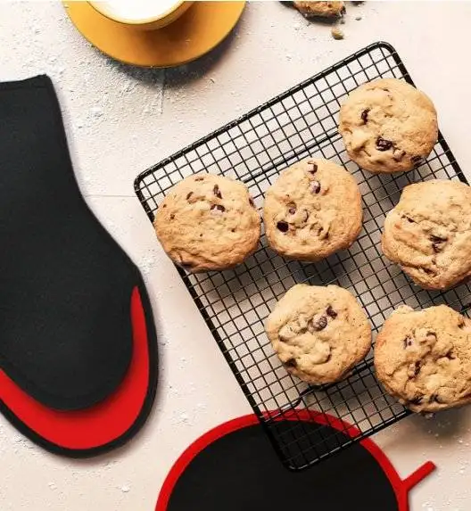 GERLACH GRANITEX Brytfanna 32 cm z pokrywką +rękawica z podkładką / powłoka ILAG Xera Dur / indukcja