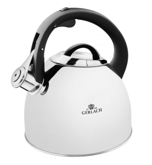 GERLACH AMBIENTE Czajnik 2,8 L ze stali nierdzewnej w połysku /  indukcja 