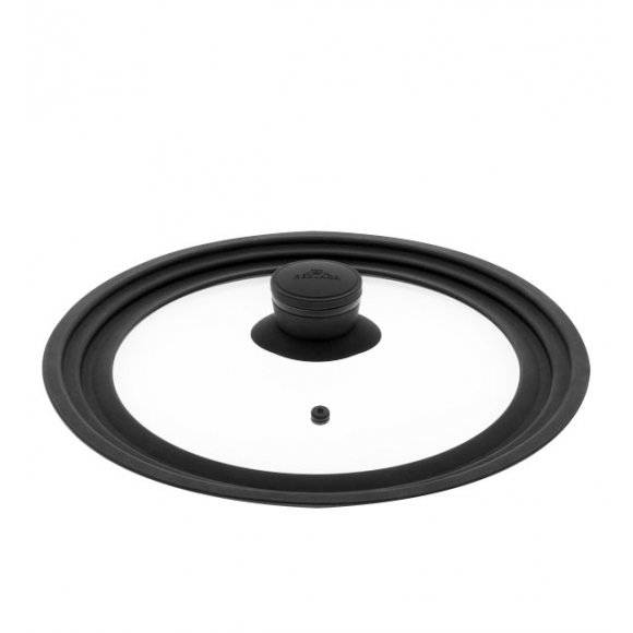 GERLACH SMART Pokrywka silikonowa uniwersalna 24/26/28 cm / szkło 