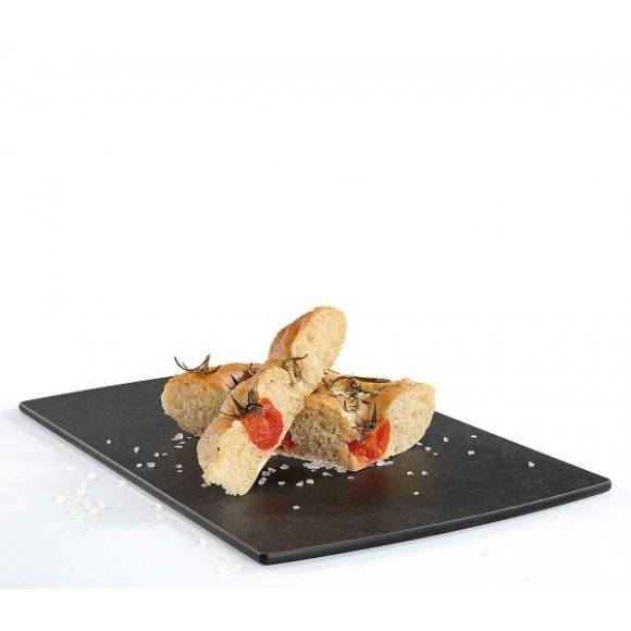 ZASSENHAUS Deska do krojenia z laminatu włókna drzewnego 36 x 23 cm / czarna