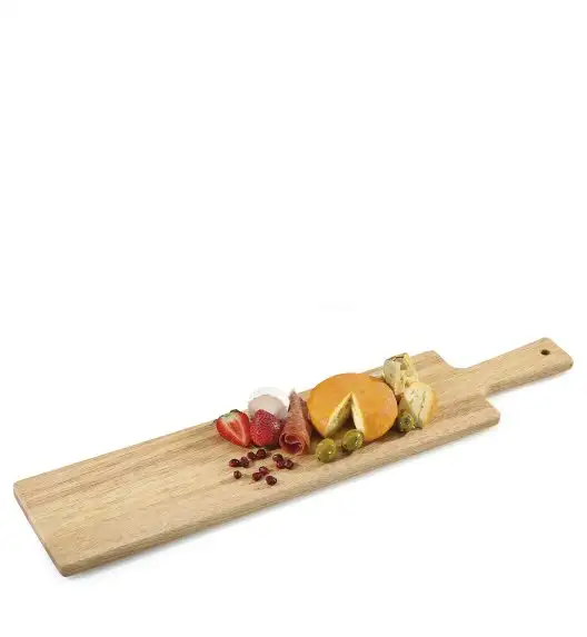 ZASSENHAUS Deska do serwowania z drewna oliwnego z rączką, 60 × 13 cm / FreeForm