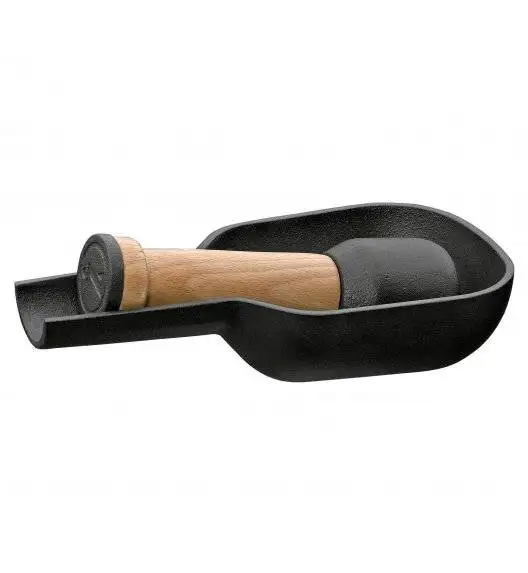 ZASSENHAUS Moździerz żeliwny z dzióbkiem / 17,5 x 8,5 x 4,5 cm