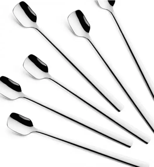 AMEFA BLISS Sztućce UE 6 x Łyżeczka do latte 20,3 cm / połysk / stal nierdzewna 18/0