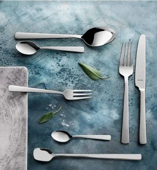 AMEFA BLISS Sztućce UE 12 x Łyżeczka do latte 20,3 cm / połysk / stal nierdzewna 18/0