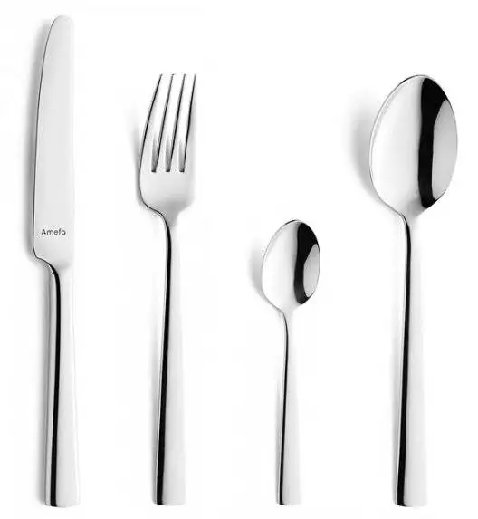 AMEFA BLISS Sztućce UE 48 el w pudełku składanym / 12 os / połysk / stal nierdzewna