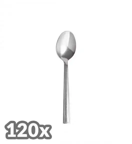 DOMOTTI BARI Sztućce 120x Łyżeczka do herbaty LUZ